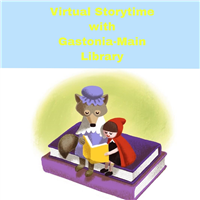 Virtual Storytime @ Gastonia Badge