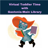 Virtual Toddler Time @ Gastonia Badge